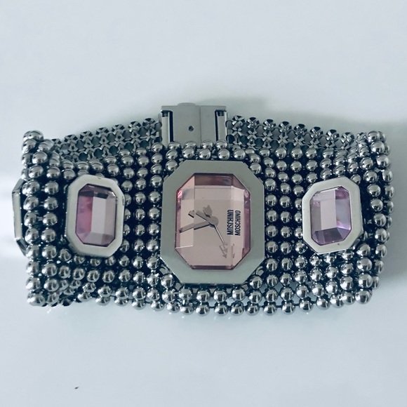 Moschino Cuff Bracelet/Watch🔥 - Picture 9 of 16